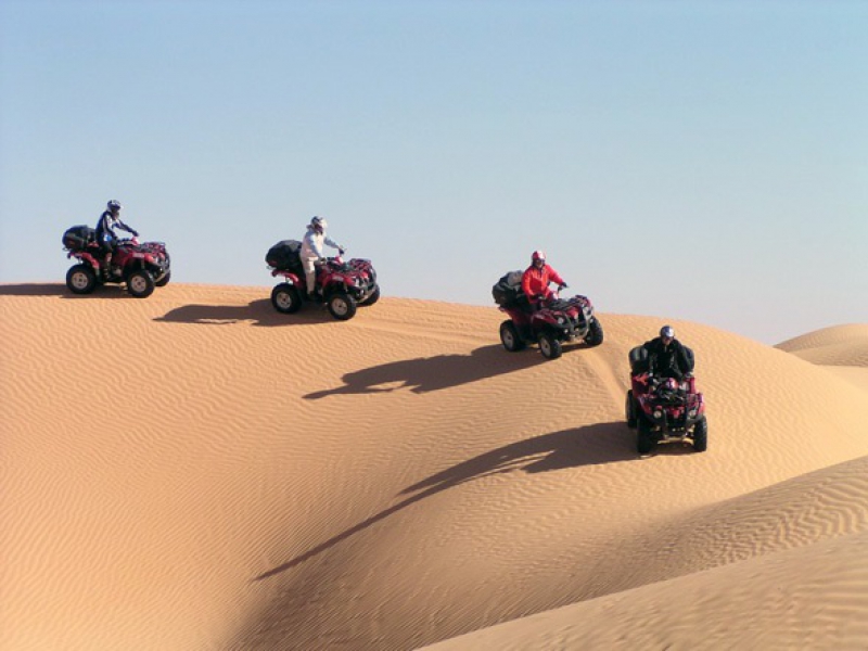 El peligro de los quads en las dunas de Merzouga