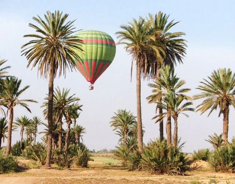 Rutas por Marruecos y vuelo en globo en Marrakech