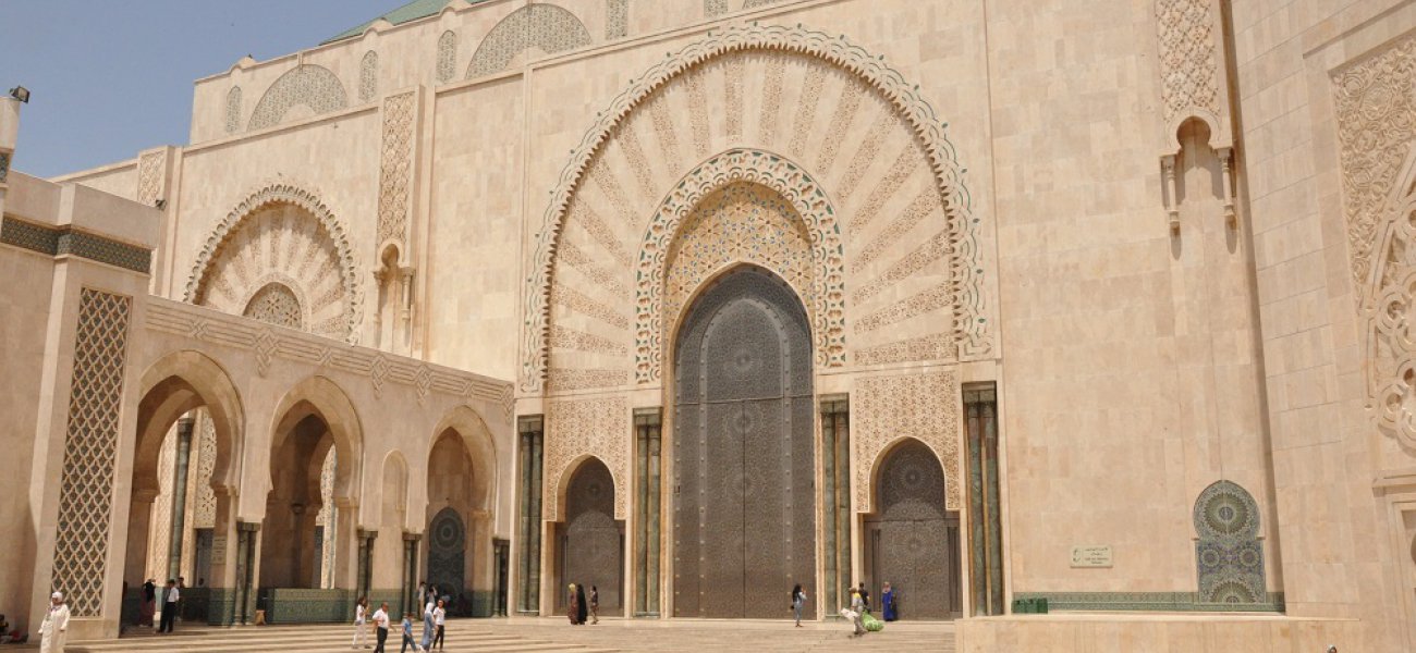 La Mezquita de Hassan II en Casablanca
