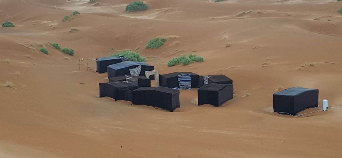 Prohibidos los campamentos en el interior del desierto de Merzouga.