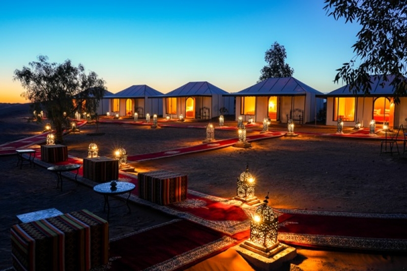 Cómo escoger un campamento en el desierto de Marruecos