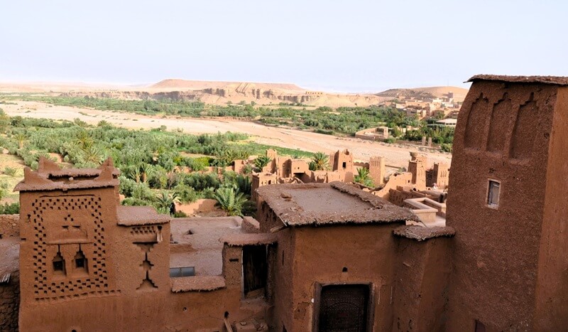 Kasbah Aït Ben Haddou: en realidad es un ksar 5 Vista desde el interior del Ksar de Aït Ben Haddou